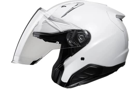 Open face helmet