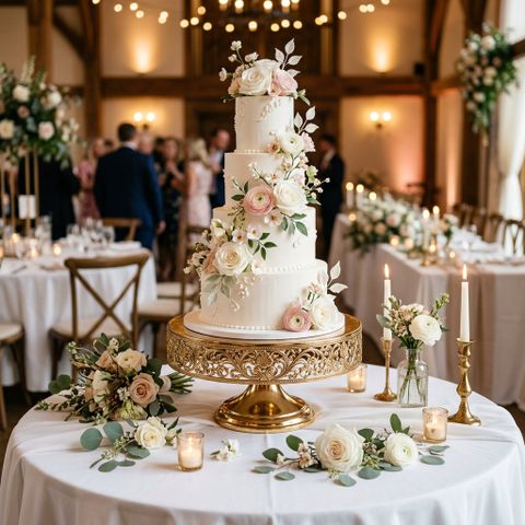 Gold Cake Stand