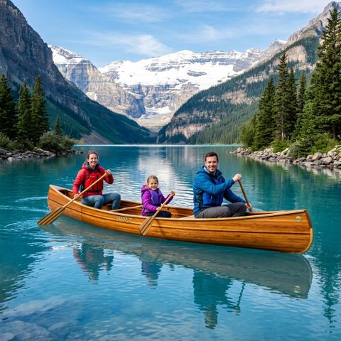 Canadian Canoe (3-person)