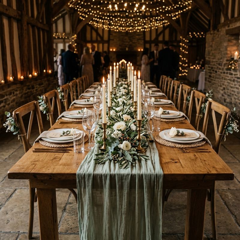 Oak Farm Table 3m